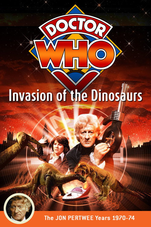 Постер фильма «Doctor Who: Invasion of the Dinosaurs»