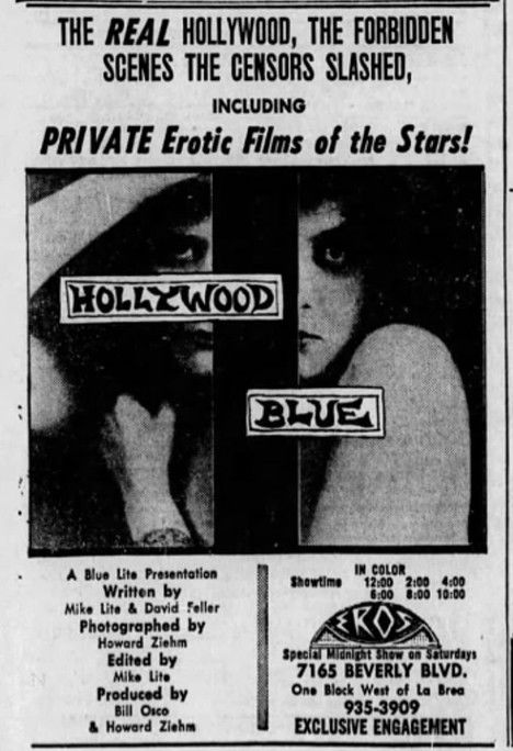 Постер фильма «Hollywood Blue»