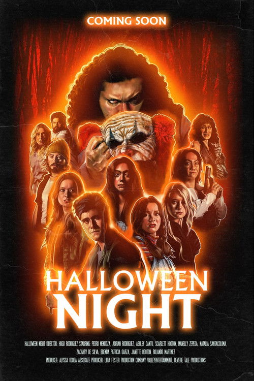 Постер фильма «Halloween Night»