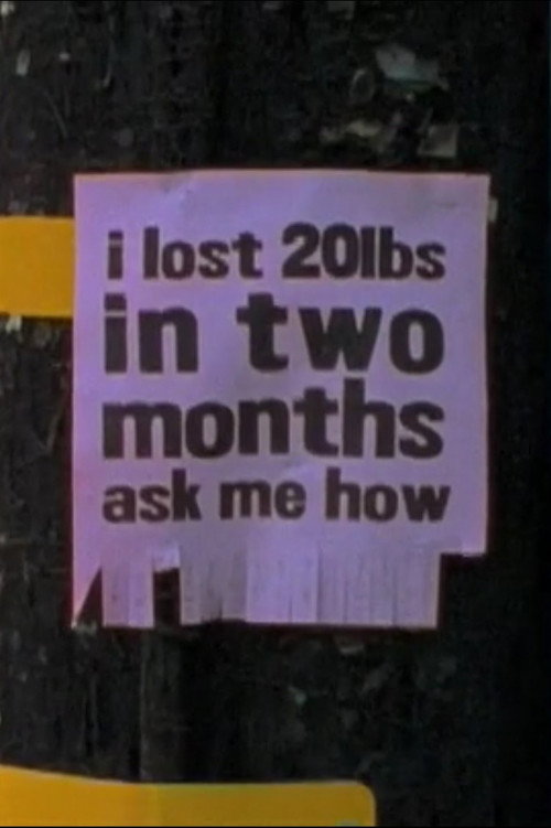 Постер фильма «I Lost 20lbs in Two Months, Ask Me How»