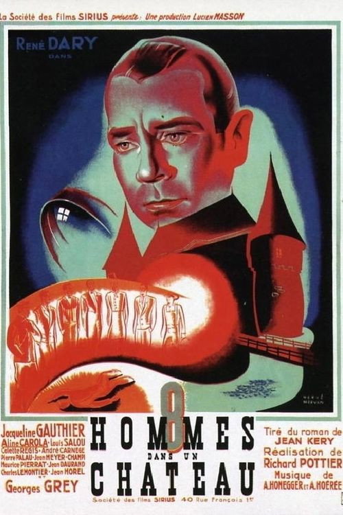 Постер фильма «Huit hommes dans un château»