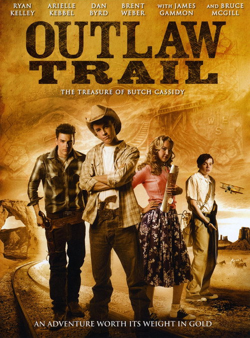 Постер фильма «Outlaw Trail: The Treasure of Butch Cassidy»