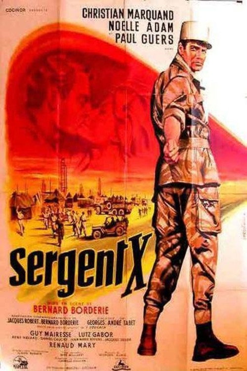 Постер фильма «Sergent X»