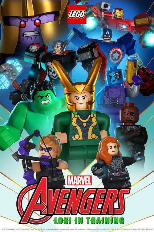 Постер фильма «LEGO Marvel Avengers: Loki in Training»
