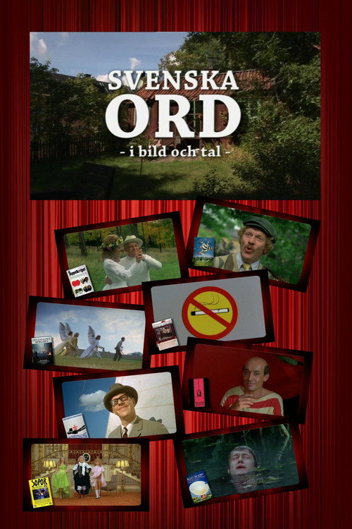 Постер фильма «Svenska ord i bild och tal»