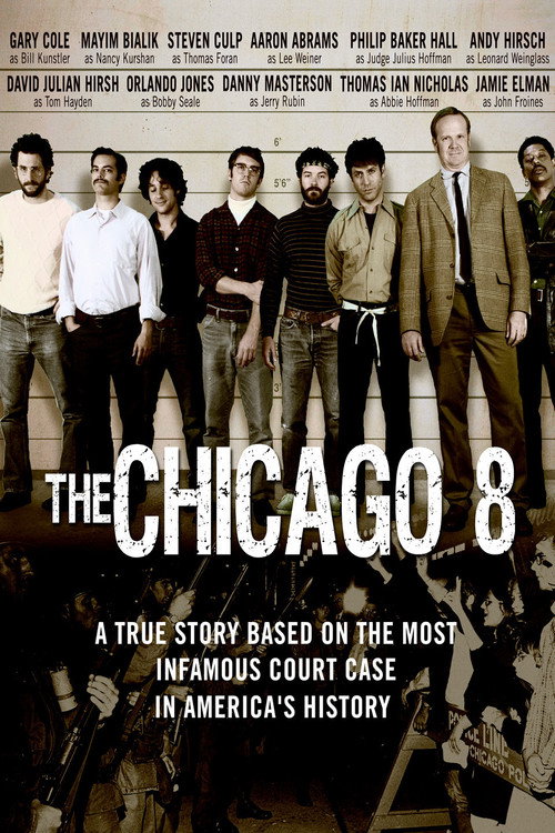 Постер фильма «The Chicago 8»