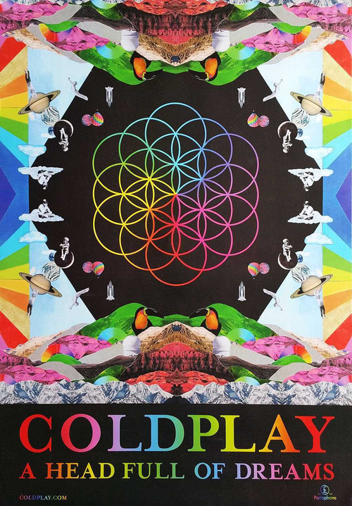 Постер фильма «Coldplay: Live at Pasadena Rose Bowl 2016»