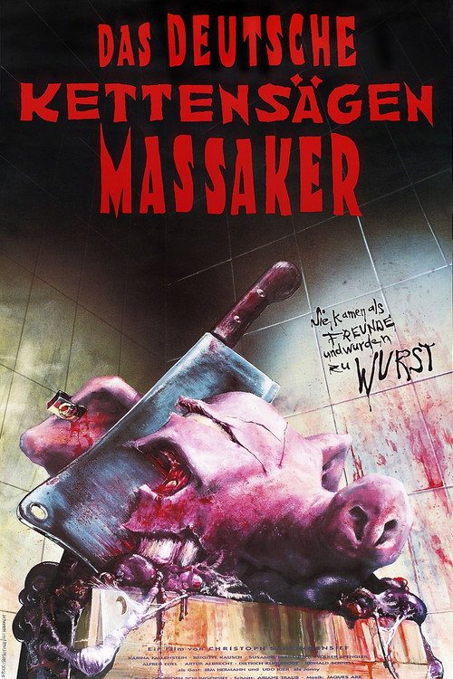 Постер фильма «Das deutsche Kettensägenmassaker»