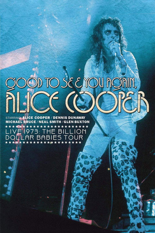 Постер фильма «Good to See You Again, Alice Cooper»