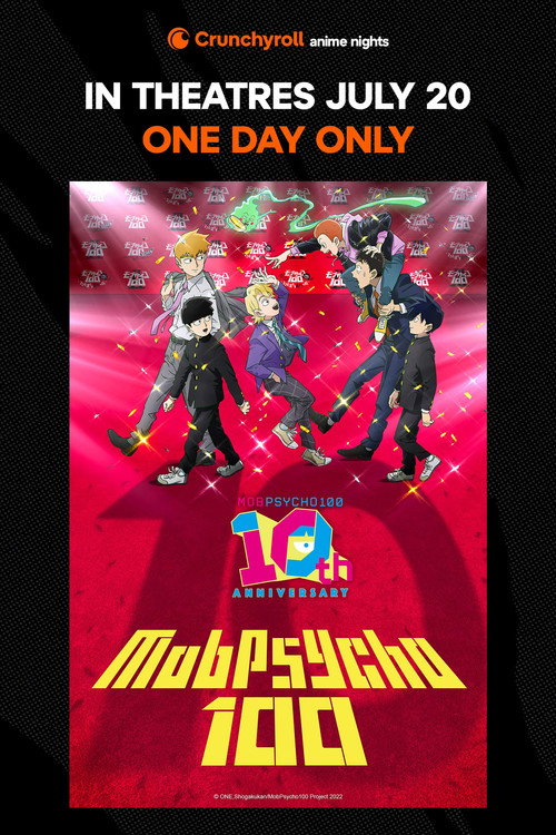 Постер фильма «Crunchyroll Anime Nights - Mob Psycho 100»