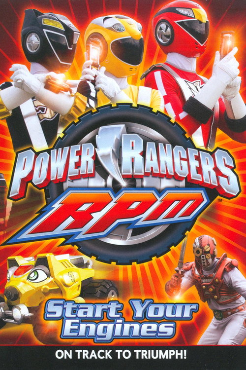 Постер фильма «Power Rangers RPM: Start Your Engines»
