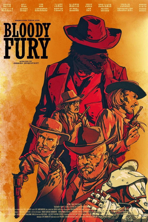 Постер фильма «Bloody Fury»