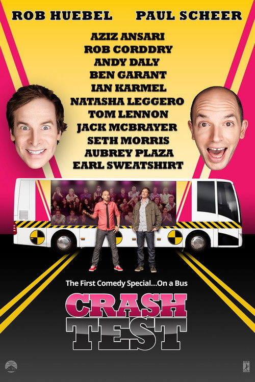 Постер фильма «Crash Test: With Rob Huebel and Paul Scheer»