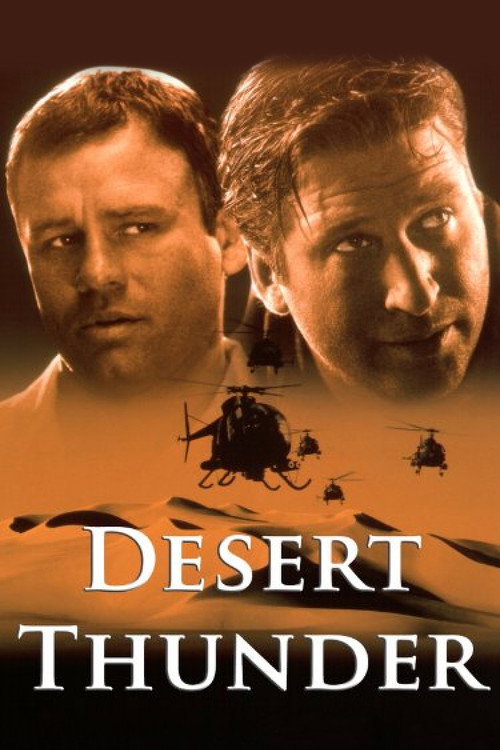 Постер фильма «Desert Thunder»