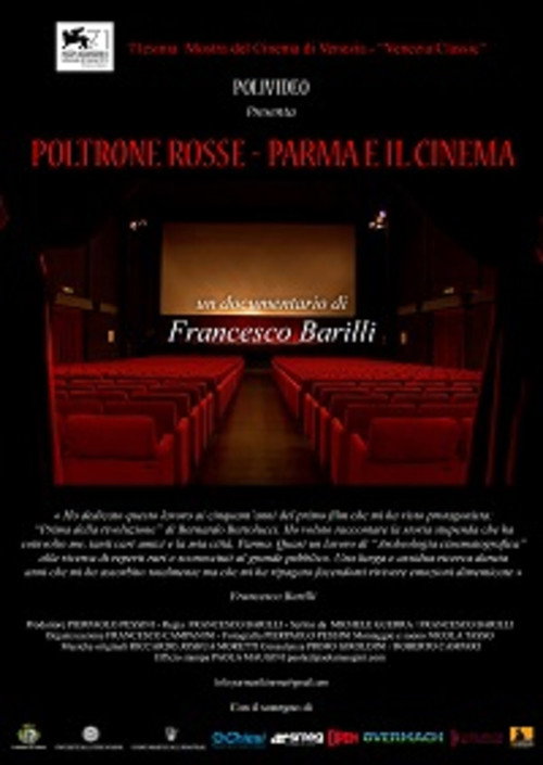 Постер фильма «Poltrone Rosse - Parma e il cinema»
