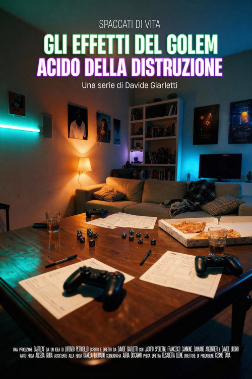 Постер фильма «Gli Effetti del Golem Acido della Distruzione»