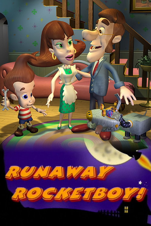 Постер фильма «Jimmy Neutron: Runaway Rocketboy!»