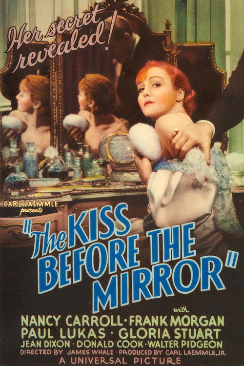 Постер фильма «The Kiss Before the Mirror»