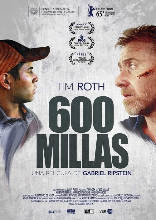 Постер фильма «600 миль»