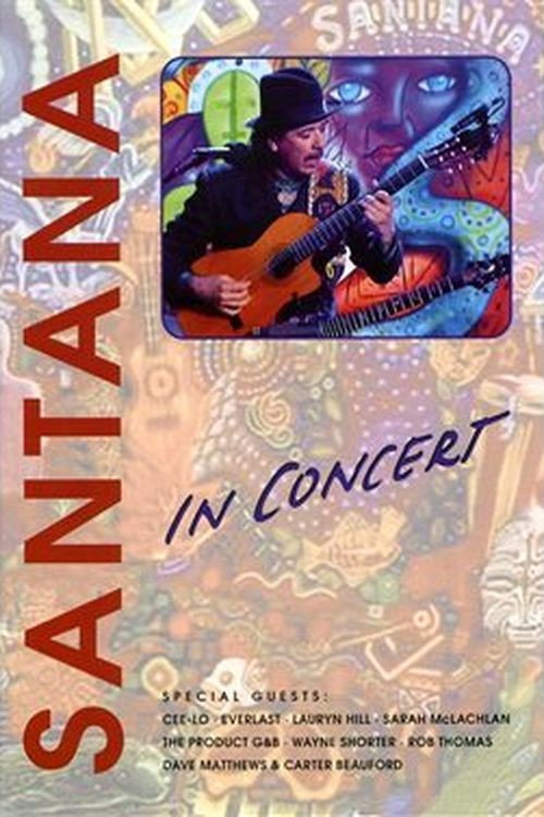 Постер фильма «Santana: In Concert»