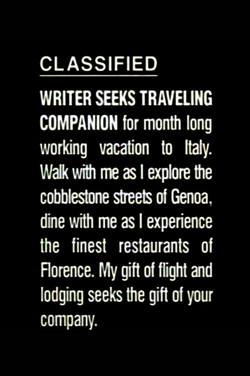 Постер фильма «Traveling Companion»