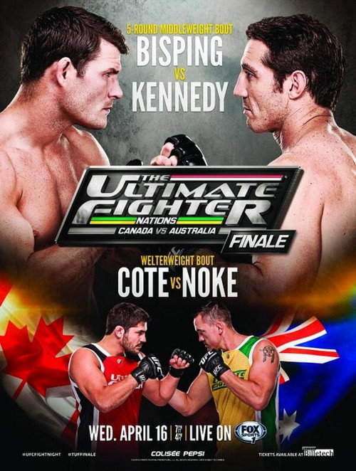 Постер фильма «The Ultimate Fighter Nations Finale: Bisping vs. Kennedy»