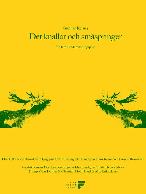 Постер фильма «Det knallar och småspringer»