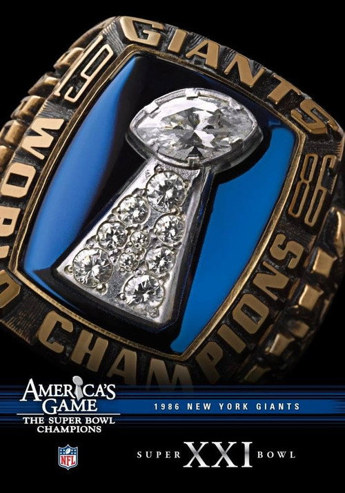 Постер фильма «America's Game: 1986 New York Giants»