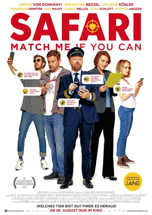 Постер фильма «Safari: Match Me If You Can»