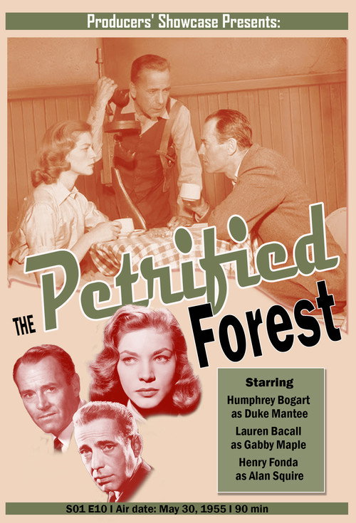 Постер фильма «The Petrified Forest»