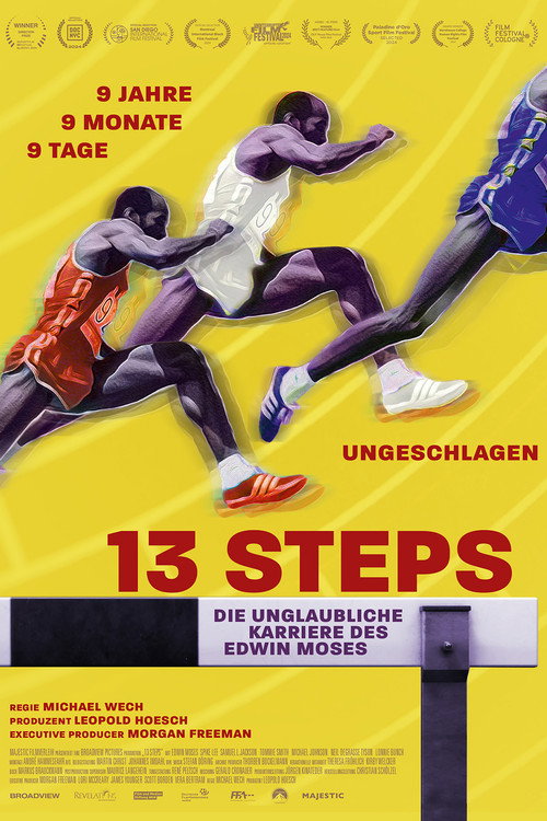 Постер фильма «13 Steps - Die unglaubliche Karriere von Edwin Moses»