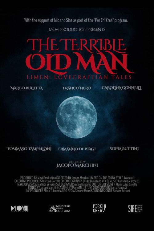 Постер фильма «Il Vecchio Terribile»