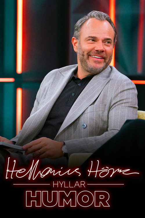 Постер фильма «Hellenius hörna hyllar humor»
