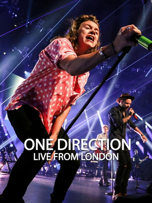 Постер фильма «One Direction - Live At Roundhouse London»