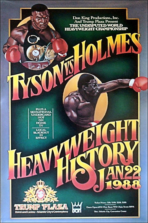 Постер фильма «Mike Tyson vs Larry Holmes»