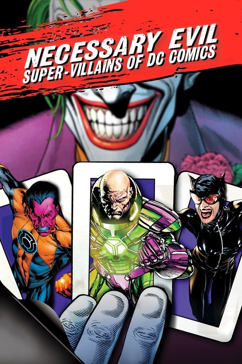 Постер фильма «Necessary Evil: Super-Villains of DC Comics»