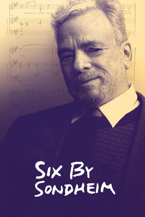 Постер фильма «Six by Sondheim»