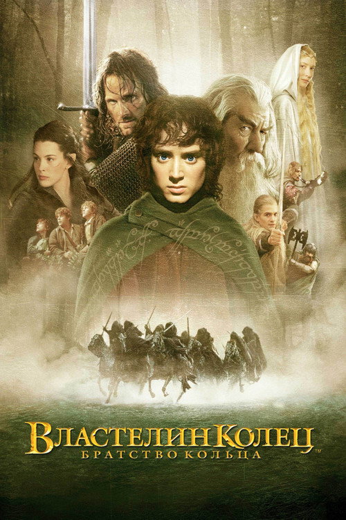 Постер фильма «Властелин колец: братство кольца»