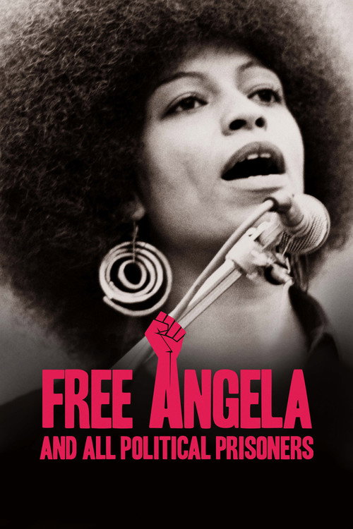 Постер фильма «Free Angela and All Political Prisoners»
