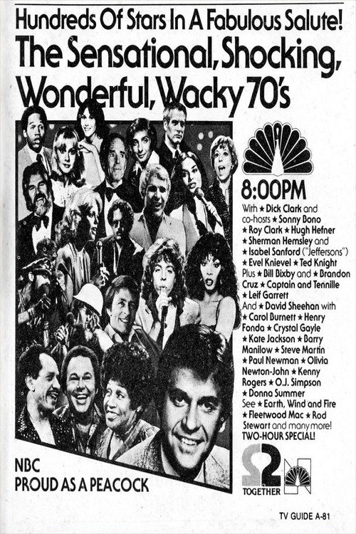 Постер фильма «The Sensational Shocking Wonderful Wacky 70's»