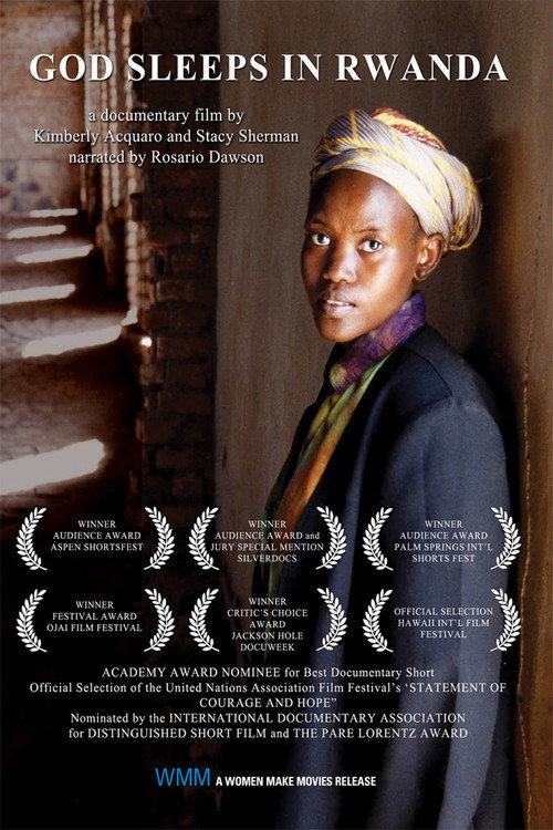 Постер фильма «God Sleeps in Rwanda»