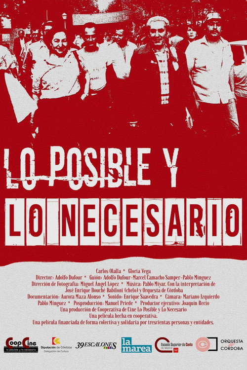 Постер фильма «Lo posible y lo necesario»