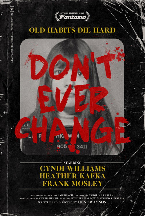 Постер фильма «Don't Ever Change»