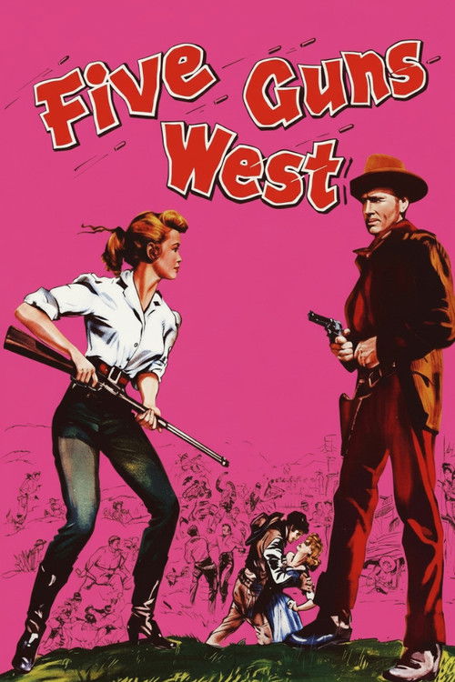 Постер фильма «Five Guns West»