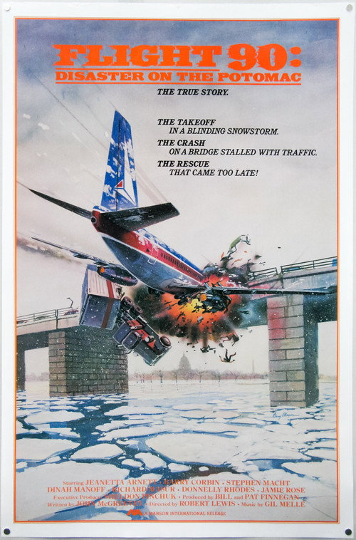 Постер фильма «Flight 90: Disaster on the Potomac»