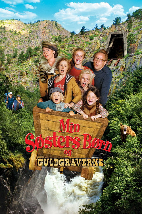 Постер фильма «Min søsters børn og guldgraverne»