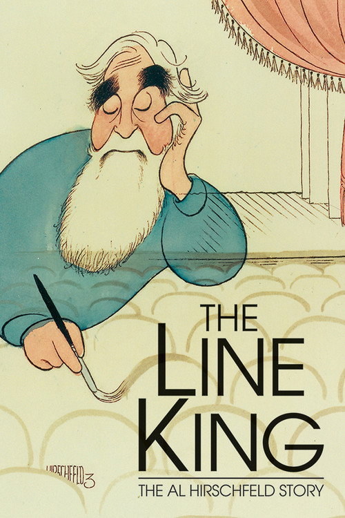Постер фильма «The Line King: The Al Hirschfeld Story»