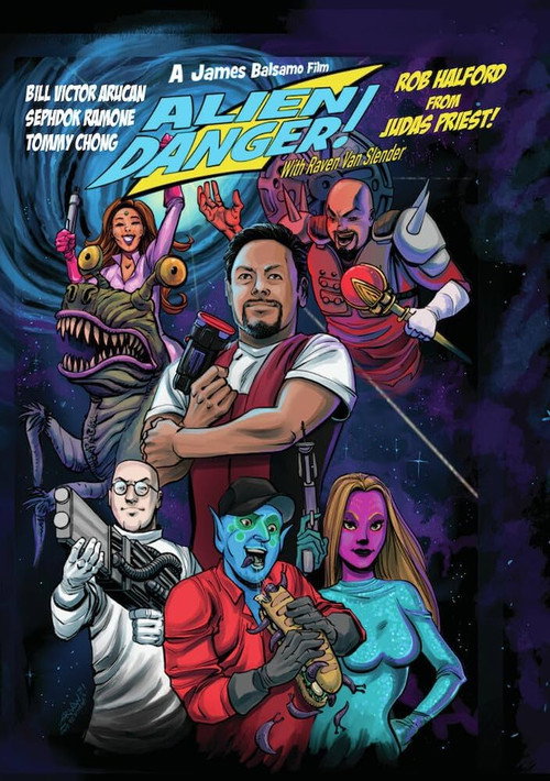 Постер фильма «Alien Danger! With Raven Van Slender»