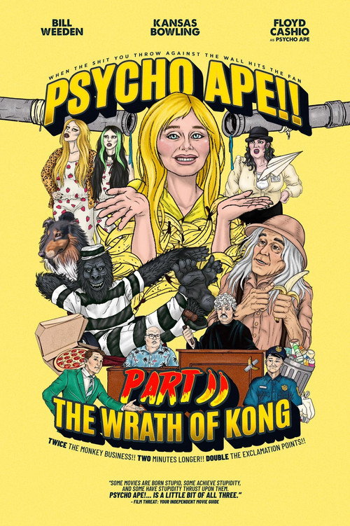 Постер фильма «Psycho Ape!! Part II: The Wrath of Kong»