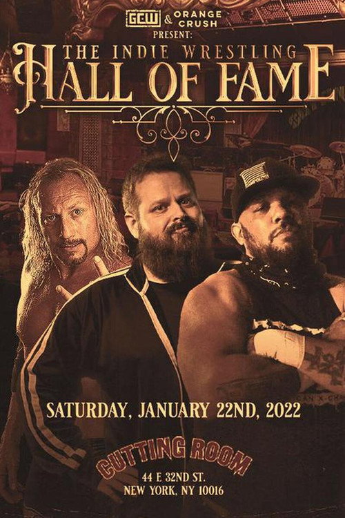 Постер фильма «GCW The Indie Wrestling Hall of Fame»